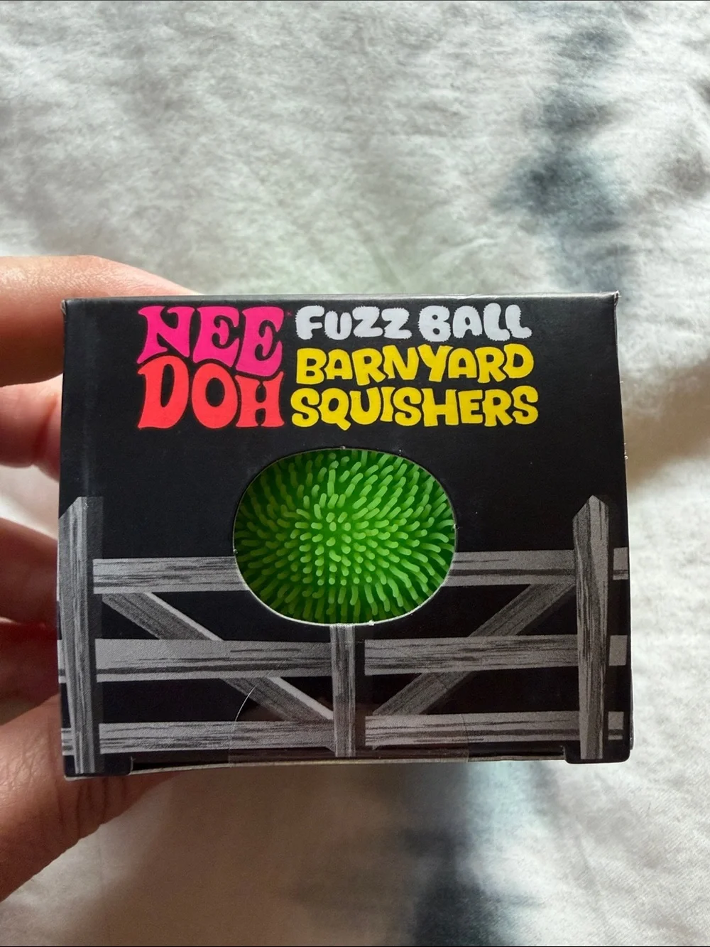 Nee Doh Barnyard Squishers Fuzz Ball